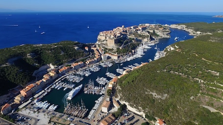 Aerial view. Hôtel Fazio