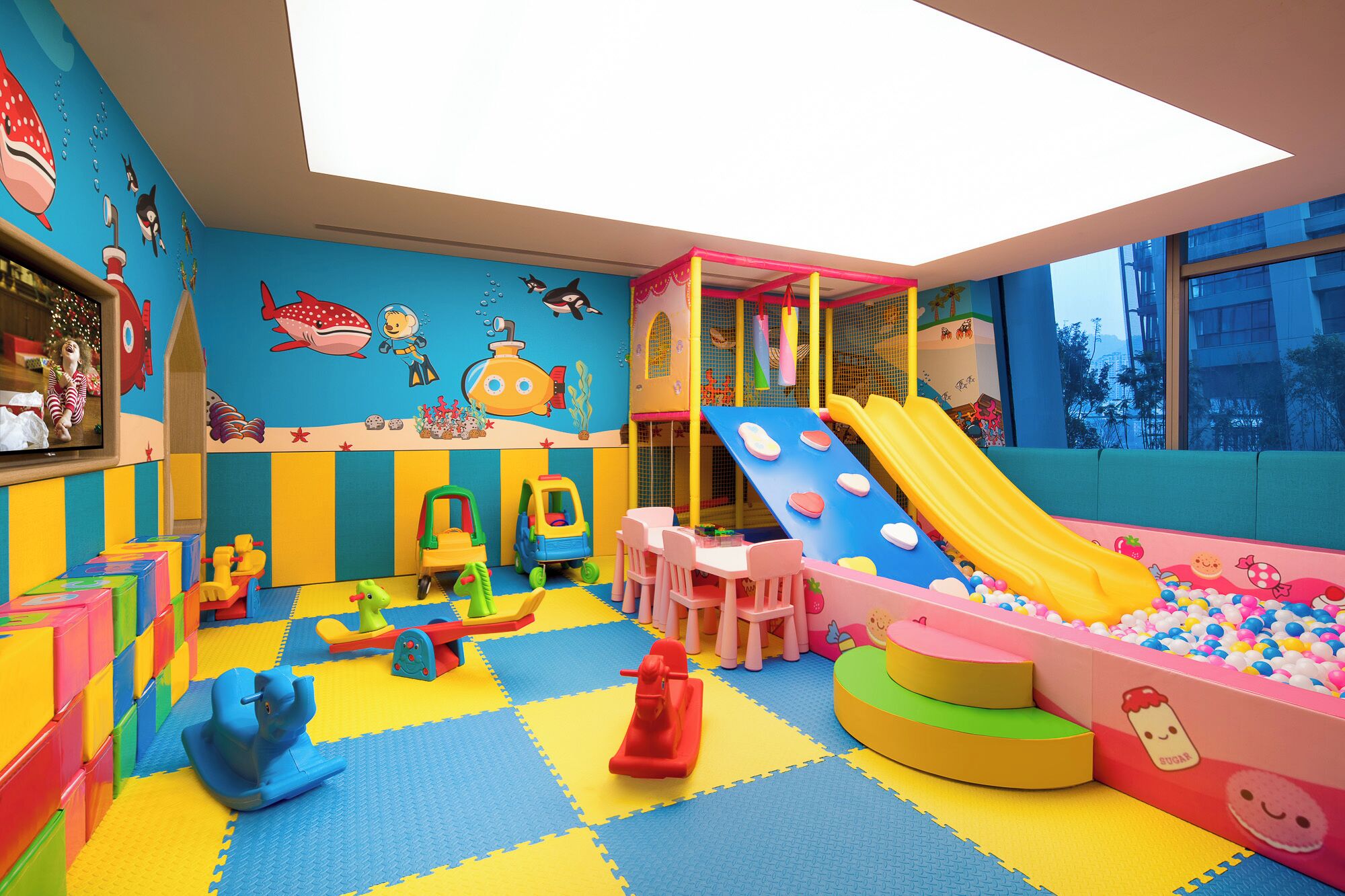 Children's play area - indoor