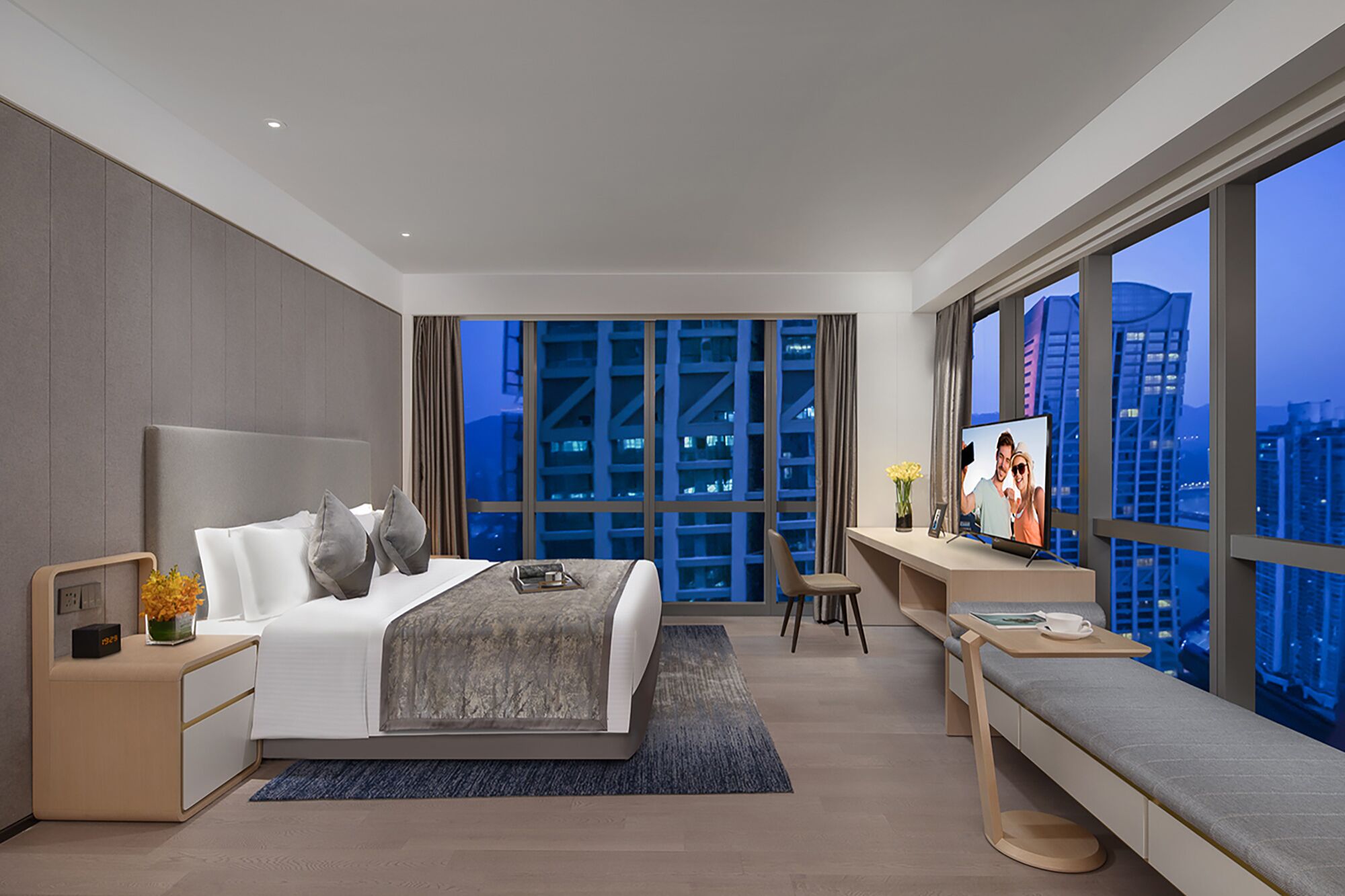Executive Room, 3 Bedrooms | Premium bedding, down comforters, memory foam beds, in-room safe