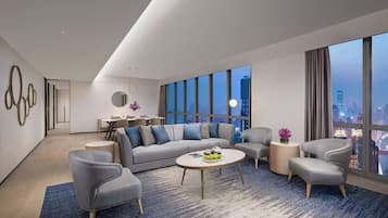 Appartement « Premier », 3 chambres | Coin séjour