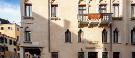 Fassade der Unterkunft