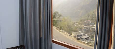 Uitzicht vanuit de kamer