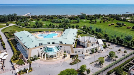 Vista aerea. Hotel Maregolf