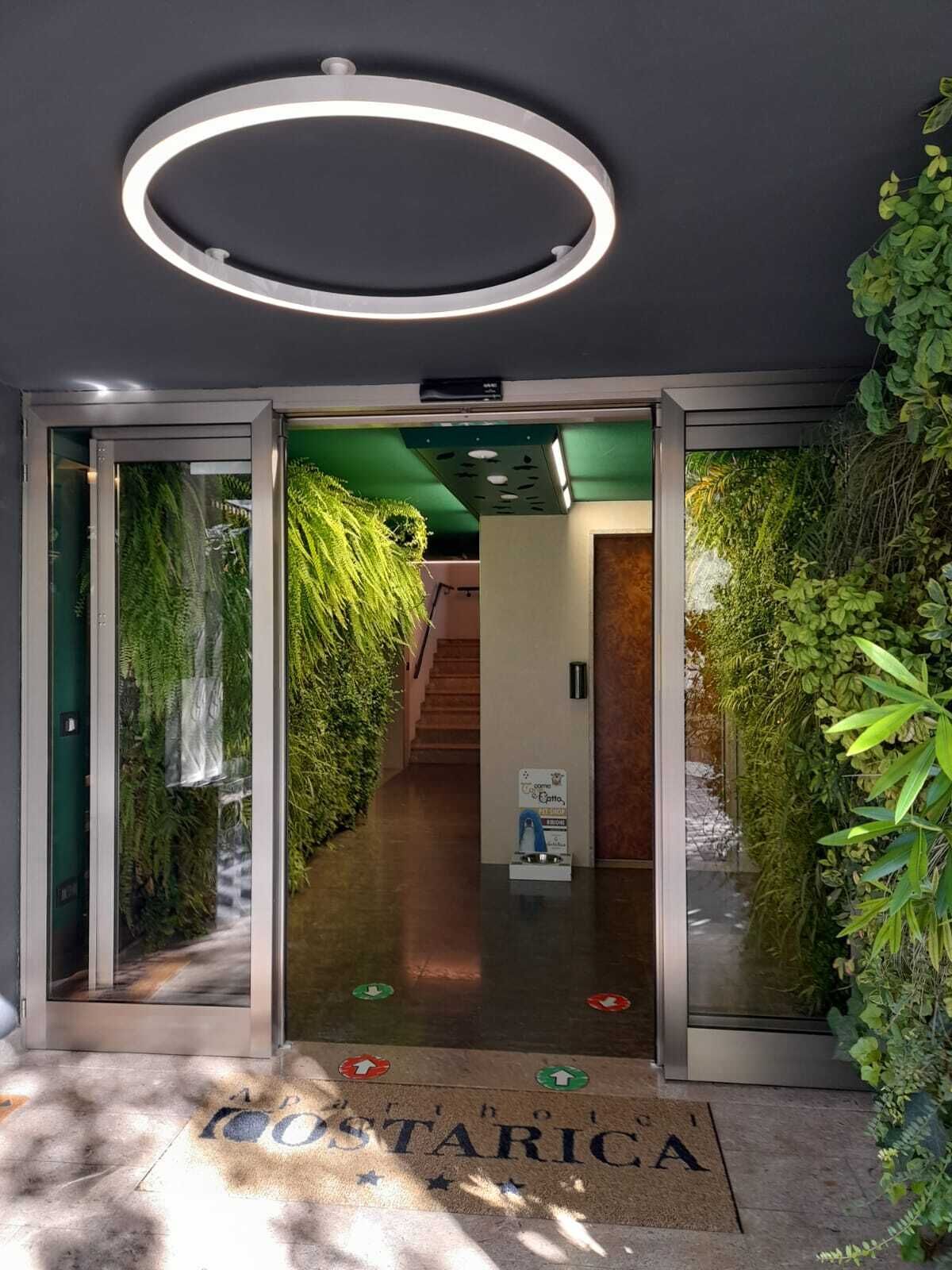 Fassade der Unterkunft