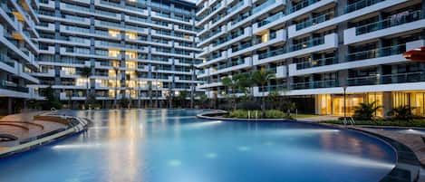 Outdoor pool