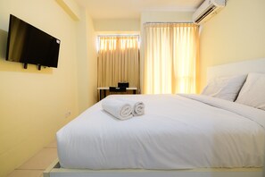 Wifi gratis y ropa de cama