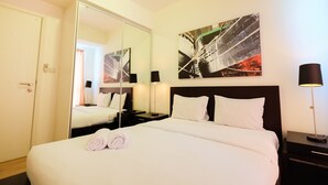 Apartment, 2 Bedrooms | 2 bedrooms, desk, free WiFi, bed sheets - Homey 2BR Apartment @ Casa Grande Residence (Jakarta)
