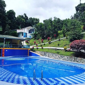 Outdoor pool - Hotel Finca Pozo Azul (La Vega)
