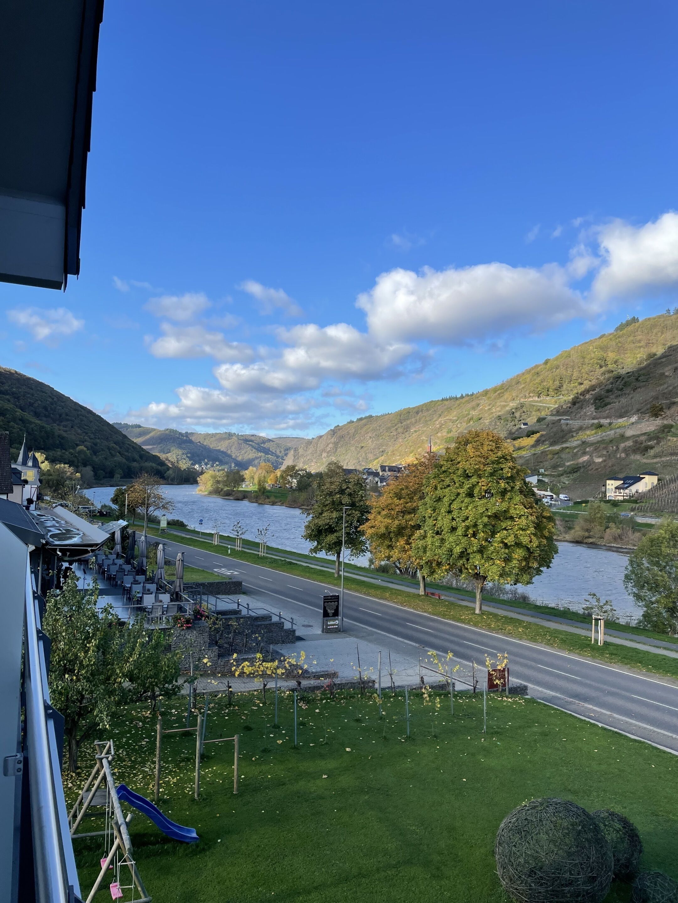 Vue depuis l’hébergement