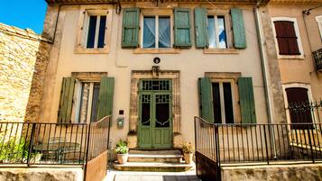 Fassade der Unterkunft