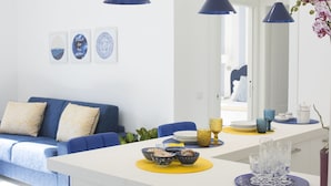 Apartamento, 1 quarto | Opções para refeição no quarto