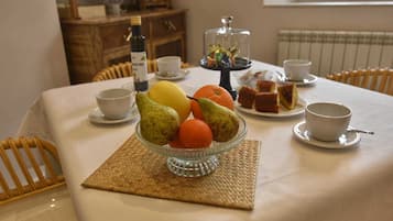 Petit-déjeuner continental compris tous les jours