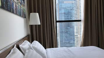 Luxury-Apartment, 2 Schlafzimmer | Ausblick vom Zimmer