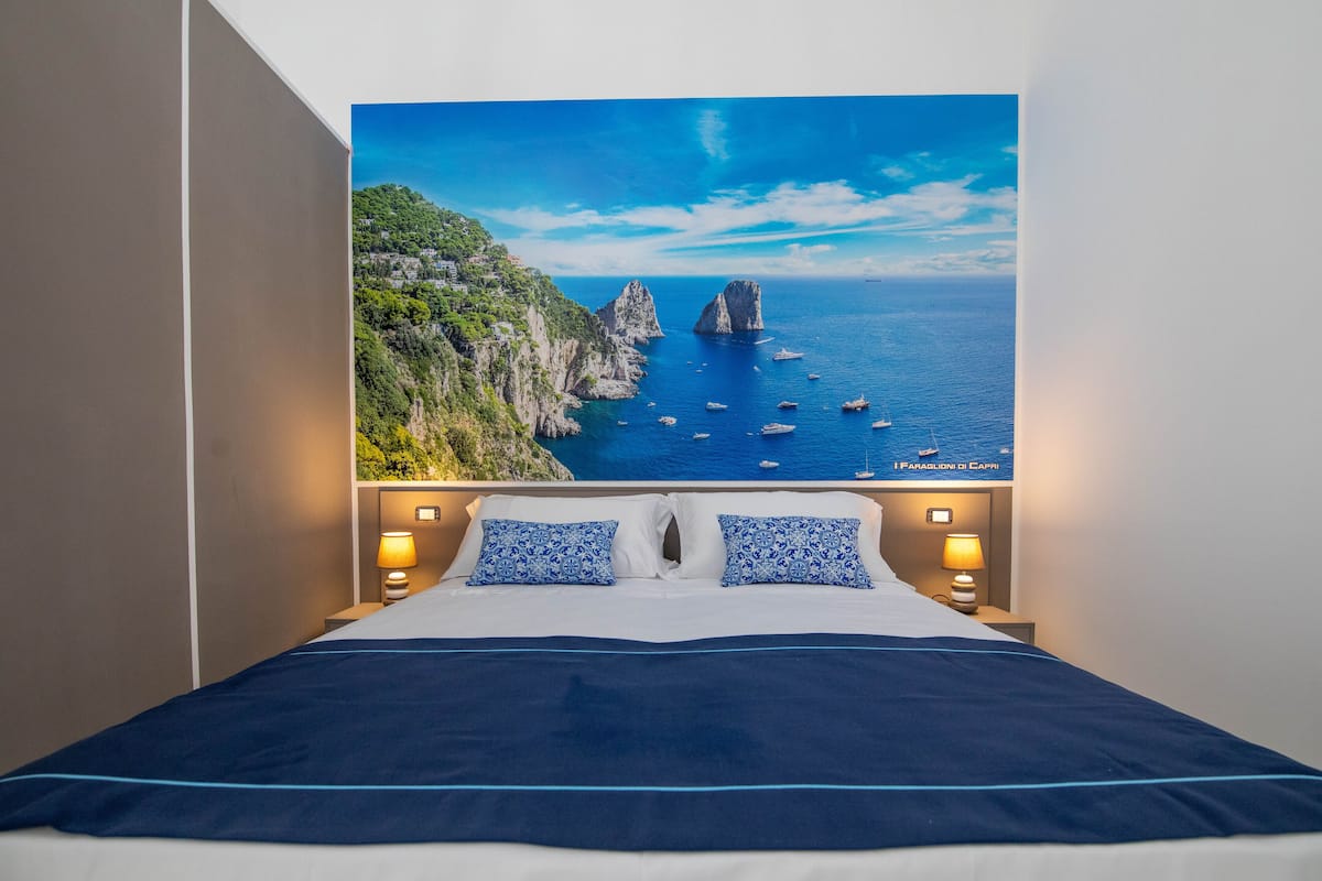 Double Room (Capri) | Premium bedding, memory-foam beds, minibar, in-room safe