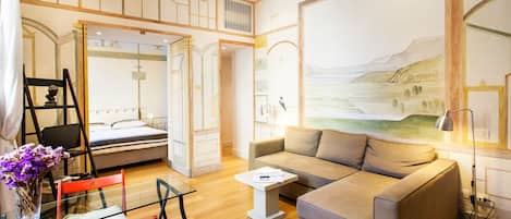 Apartment, 1 Bedroom | Living room