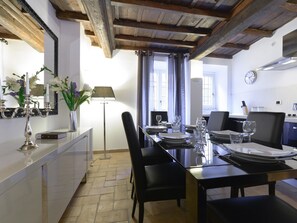 Apartment, 2 Bedrooms | Private kitchen | Oven, dishwasher, espresso maker, electric kettle - Ibernesi 2 Apartment (Rome)