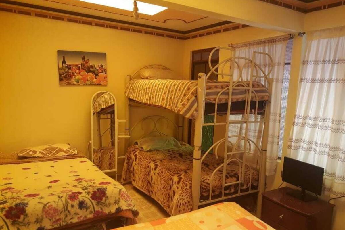 Quadrupla Economy, 1 camera da letto, bagno privato | Wi-Fi gratuito