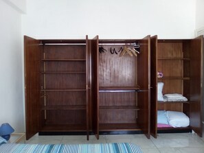 1 bedroom, iron/ironing board, travel crib, WiFi