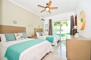 2 chambres, fer et planche à repasser, Wi-Fi, draps fournis