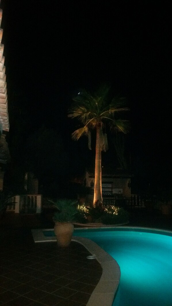 Alberca al aire libre 