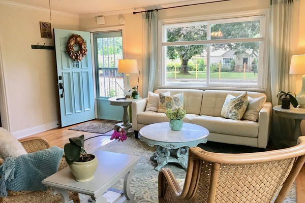 TV connectée, cheminée