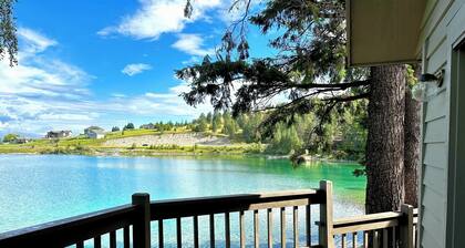 Lakefront Home on Foys Lake Just Minutes From Kalispell/Glacier w/Hot tub for 6!