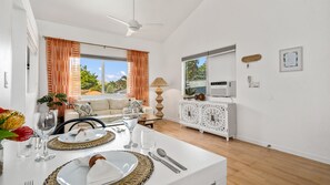 Interior - Tropical Garden Family Home & Penthouse - Sleeps 8 Walk to Beach, BBQ, Hot Tub  (Kihei)