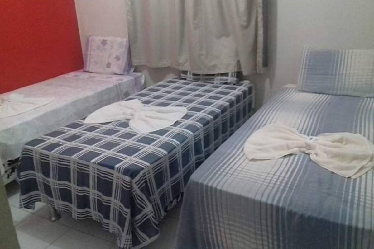 Blackout curtains, free WiFi, bed sheets