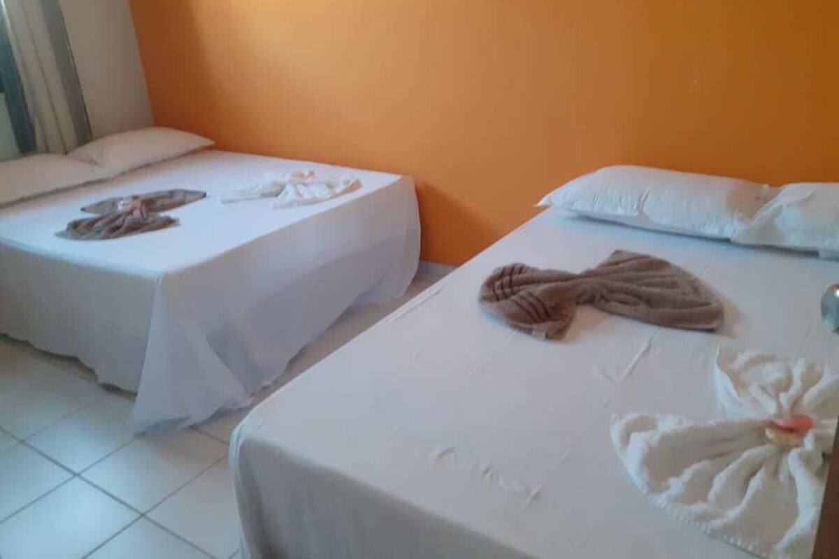 Blackout curtains, free WiFi, bed sheets