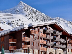 Exterior - Spacious studio in Belle Plagne center, pets allowed (Belle Plagne)