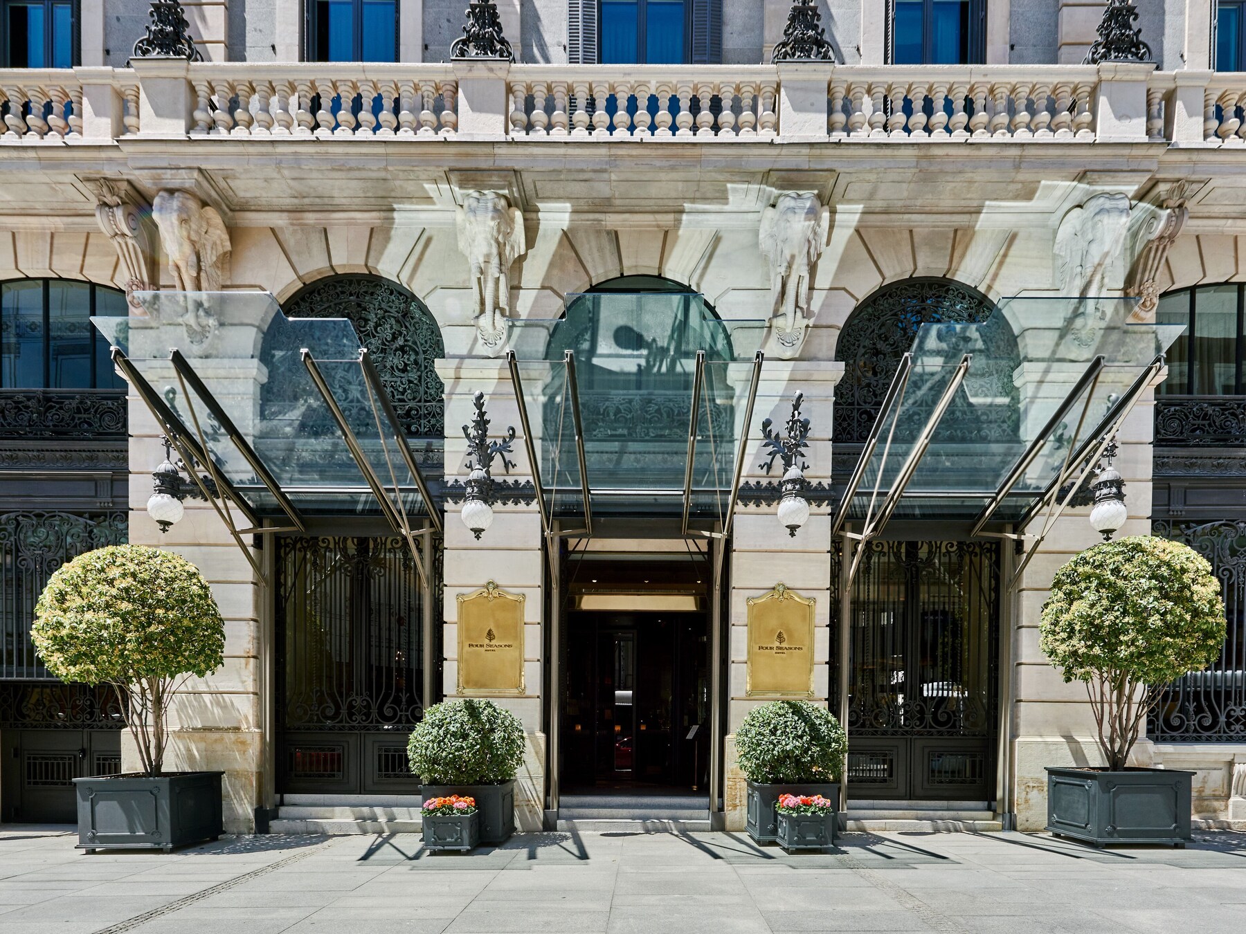 Entrada de la propiedad