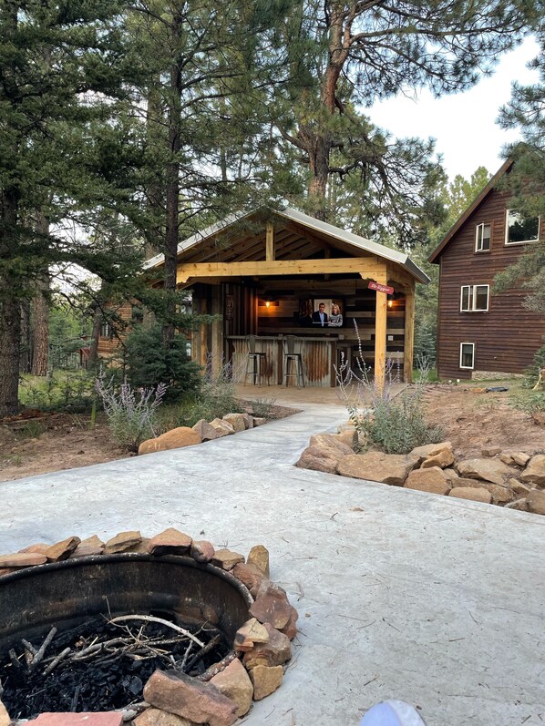 Enceinte de l’hébergement