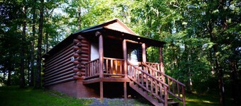 Wilderness Cabin i den nordlige ende af Broken Bow Lake