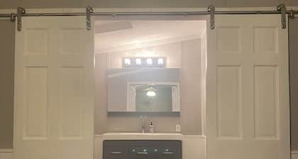 King Size Master With Attached Bath,Pool Table, Open Kitchen,2 Full Baths