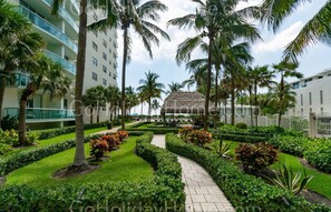 Overnatningsstedets område