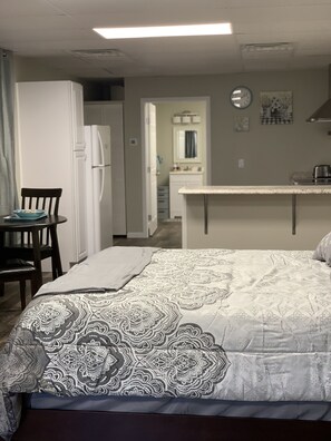 Iron/ironing board, WiFi, bed sheets, wheelchair access - 1 bed/ 1 bath apartment downtown Hemphill Side A (Hemphill)
