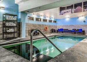 Piscine couverte, piscine chauffée