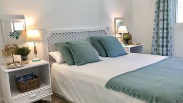 2 bedrooms, iron/ironing board, travel crib, free WiFi