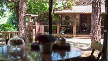 Udendørs spisemuligheder