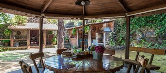 Kanarisk hus med basseng, grill, wifi, netflix