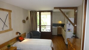 WiFi (free) - Bright 2* Studio with balcony, pets allowed and parking (Brides-les-Bains)