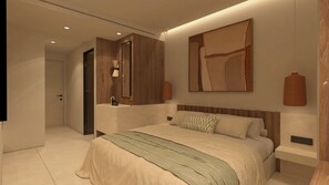 6 soverom, safe på rommet, strykejern/-brett og reiseseng for barn