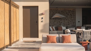 Terrace/patio - Iris & Espera BeachFront Residences, Renewed 2026 (Rethymno)