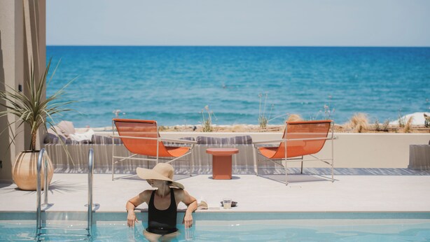 Pool - Iris & Espera BeachFront Residences, Renewed 2026 (Rethymno)