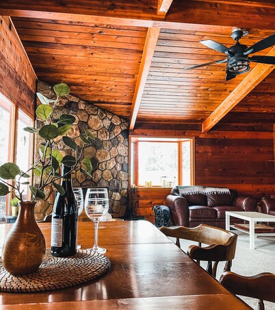 Riverside Bragg Creek Cabin in the Heart of Town