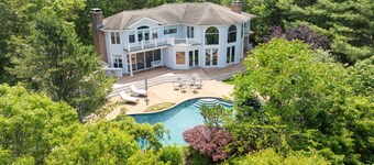 Southampton Luxury Estate with Pool, Sunset Bay Views & Resort-Style Backyard
