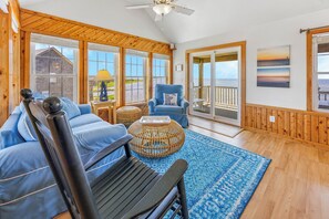 TV, DVD player, stereo