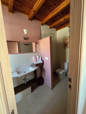 Towels, soap, toilet paper