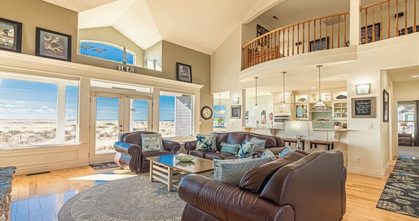 TV connectée, cheminée