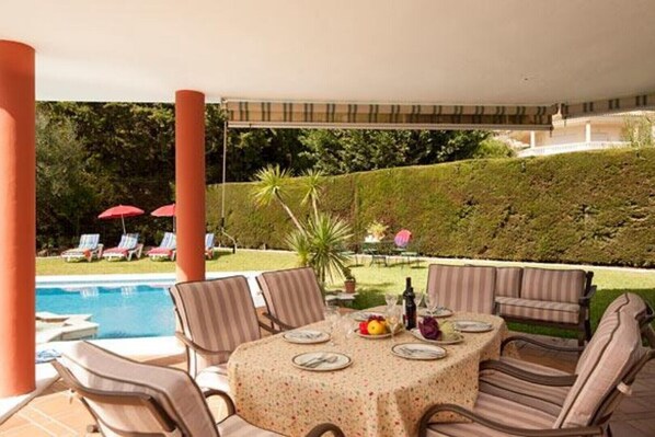 Restaurante al aire libre